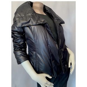Chico's NWOT Black Down Jacket 8